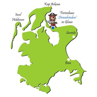 Rügen-Karte